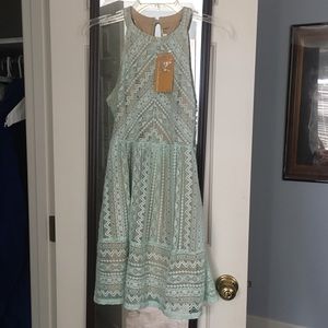 Laced Mint Dress NWT
